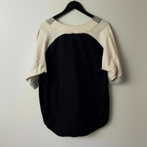 VINTAGE 90s Florida Marlins Jersey Logo 7 USA Shrit Baseball Sport Black Large - Picture 3 of 8